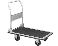 Тележка платформенная 950 кг TOR PH950 (1100х650) со складной ручкой (пластиковые колеса 150 мм) Тележка платформенная 950 кг TOR PH950 (1100х650) со складной ручкой (пластиковые колеса 150 мм)