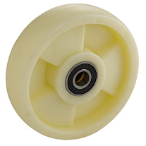Колесо нейлоновое 180х50 мм с подшипником для тележек гидравлических BF/BF-III/DF-III/RHP/AC/DF/CW2 Колесо нейлоновое 180х50 мм с подшипником для тележек гидравлических BF/BF-III/DF-III/RHP/AC/DF/CW2