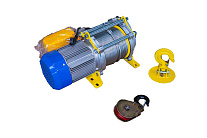 Лебедка электрическая 300/600кг 60/30м с канатом 220В 24м/мин алюминиевый корпус TOR KCD (TSA) Лебедка электрическая 300/600кг 60/30м с канатом 220В 24м/мин алюминиевый корпус TOR KCD (TSA)