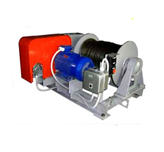 Лебедка тяговая ТЭЛ-5А г/п 5700 кг Н-270 м (без каната) Лебедка тяговая ТЭЛ-5А г/п 5700 кг Н-270 м (без каната)