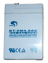 Аккумулятор свинцово-кислотный герм. (GEL) 6В/4А 70х45х100 для весов OCS Аккумулятор свинцово-кислотный герм. (GEL) 6В/4А 70х45х100 для весов OCS