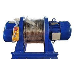 Лебедка электрическая 1500кг 30м с канатом 380В TOR KDJ PRO Лебедка электрическая 1500кг 30м с канатом 380В TOR KDJ PRO