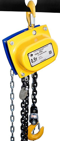 Таль ручная шестеренная ТРШБУп-Ех-5,0 т 9 м Таль ручная шестеренная ТРШБУп-Ех-5,0 т 9 м