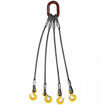 Строп канатный TOR 4СК г/п 25,0 т 3,0 м (опрессовка) Строп канатный TOR 4СК г/п 25,0 т 3,0 м (опрессовка)