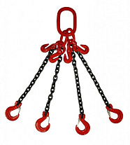 Строп цепной TOR 4СЦ г/п 17,0 т 9,0 м с укорачивающими крюками Строп цепной TOR 4СЦ г/п 17,0 т 9,0 м с укорачивающими крюками