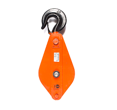 Блок монтажный двухрольный с крюком TOR 1 т (K)*