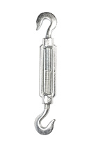 Талреп крюк-крюк TOR М24 DIN1480 (открытого типа) (Q)