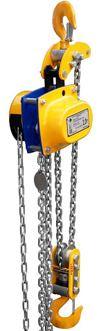 Таль ручная шестеренная цепная стационарная ТРШСп 2,0 т 6 м Таль ручная шестеренная цепная стационарная ТРШСп 2,0 т 6 м