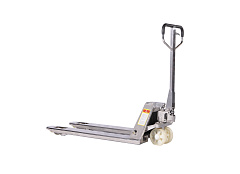 Тележка гидравлическая из нержавеющей стали 3000 кг 800 мм нейлоновые колеса TOR WH-30S Тележка гидравлическая из нержавеющей стали 3000 кг 800 мм нейлоновые колеса TOR WH-30S