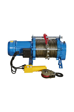 Лебедка электрическая 500/1000 кг 100/50 м с канатом 220 В TOR KCD Лебедка электрическая 500/1000 кг 100/50 м с канатом 220 В TOR KCD