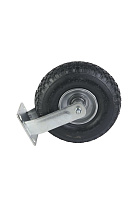 Колесо пневматическое резиновое 260 мм PRF 85 неповоротное на кронштейне Колесо пневматическое резиновое 260 мм PRF 85 неповоротное на кронштейне