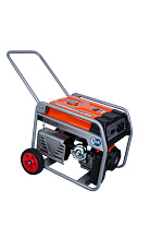 Генератор бензиновый 5,0 кВт 220В 27 л с электростартером и колесами TOR KM6500H