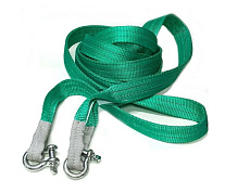 Буксир текстильный ленточный TOR БТЛ 7,0 т 6,0 м (скоба-скоба) Буксир текстильный ленточный TOR БТЛ 7,0 т 6,0 м (скоба-скоба)