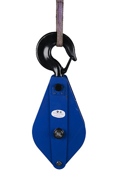 Блок монтажный однорольный с крюком TOR 10 т с откидной щекой (S)* Блок монтажный однорольный с крюком TOR 10 т с откидной щекой (S)*