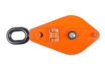 Блок монтажный однорольный с ушком TOR 3,2 т с откидной щекой Блок монтажный однорольный с ушком TOR 3,2 т с откидной щекой