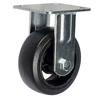 Колесо большегрузное неповоротное FCd 46 100 мм обрезиненное РФ Колесо большегрузное неповоротное FCd 46 100 мм обрезиненное РФ